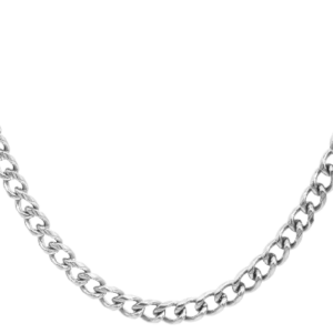 Mens 5mm Stainless Steel Miami Cuban Link 24" Chain Necklace