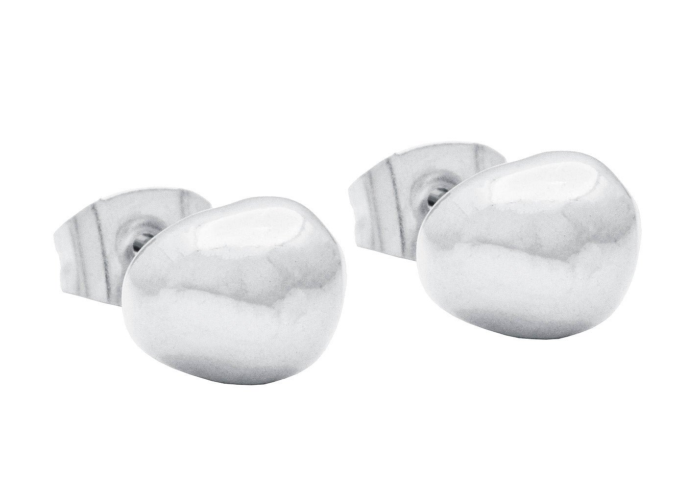 Stainless Steel Shapeless Stud Earrings