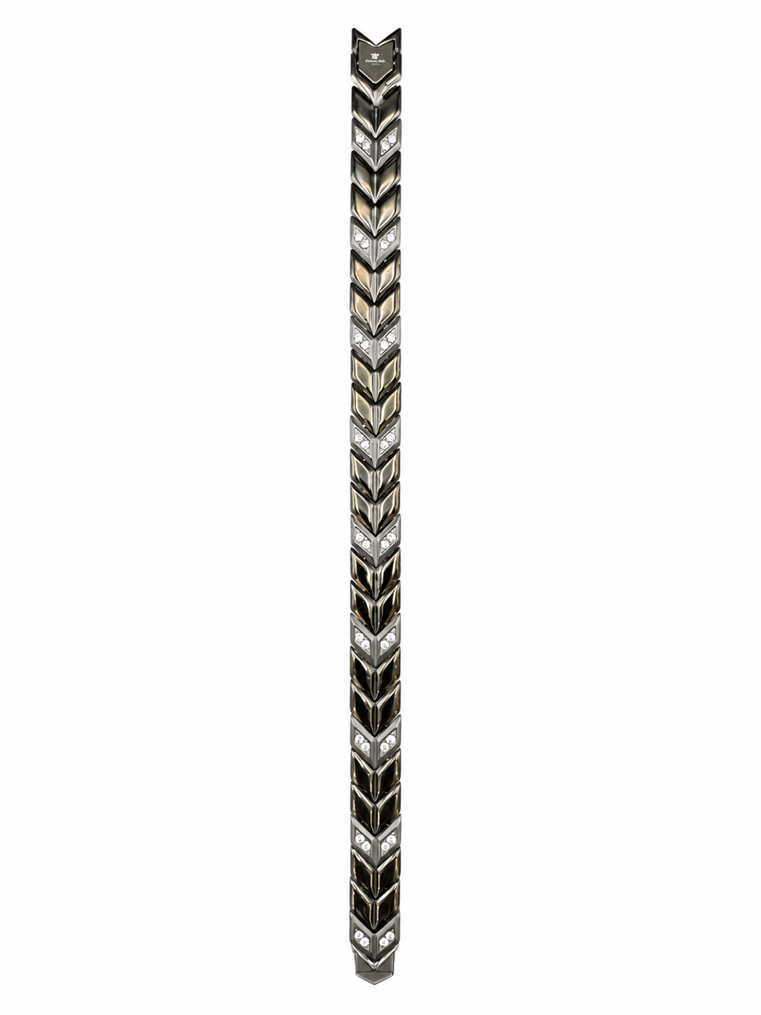 Black Herringbone Bracelet