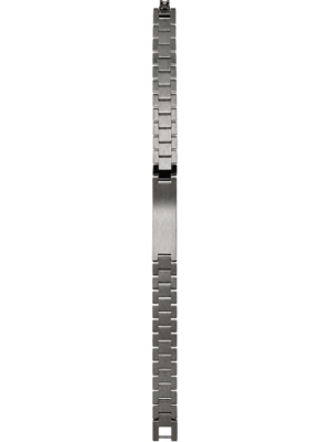 Black & Silver Watch-Link Bracelet