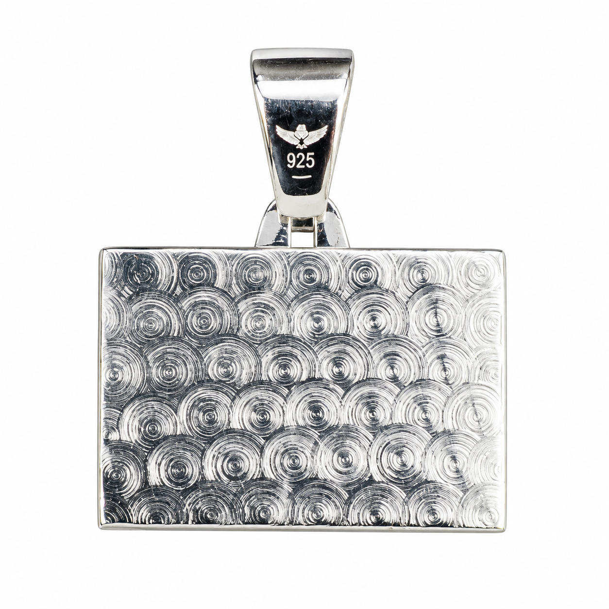 Puerto Rico Flag Enamel Pendant with Iced Bail - Image 2