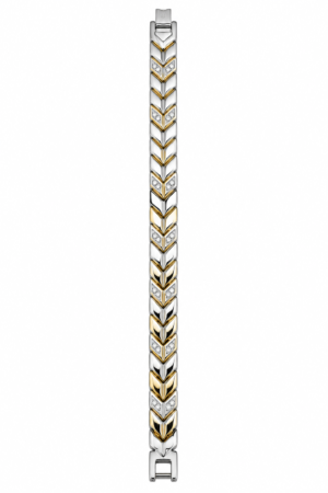 Silver Herringbone Bracelet