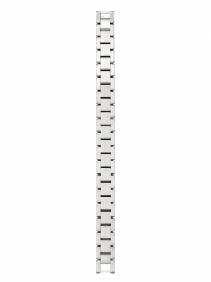 Silver Watch-Link Bracelet - Stone Set