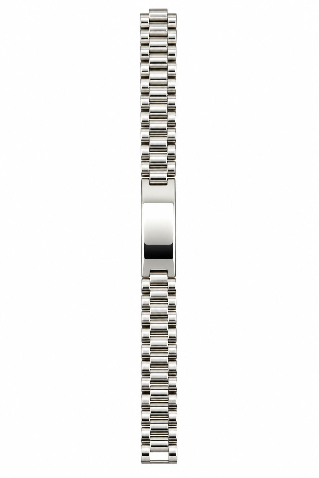Silver Wide Link Bracelet